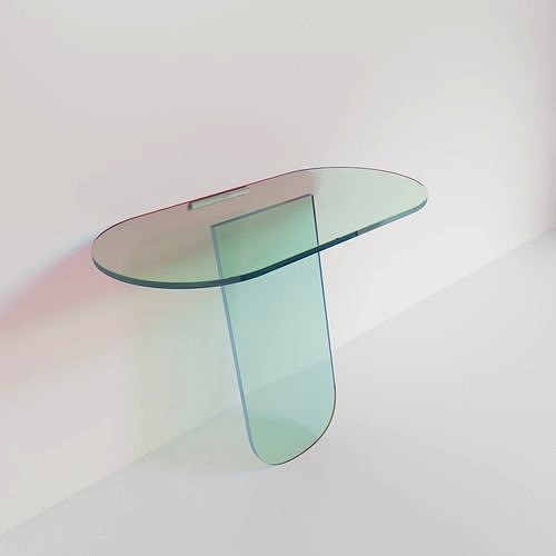 Shimmer console table