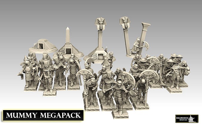 Mummy Megpack | 3D