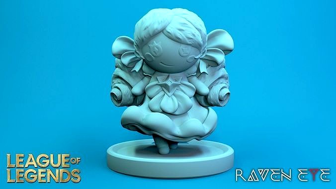 Gwen - League of legends - STL - 3D Print 3D print model | 3D