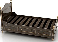 Bed 3D Model