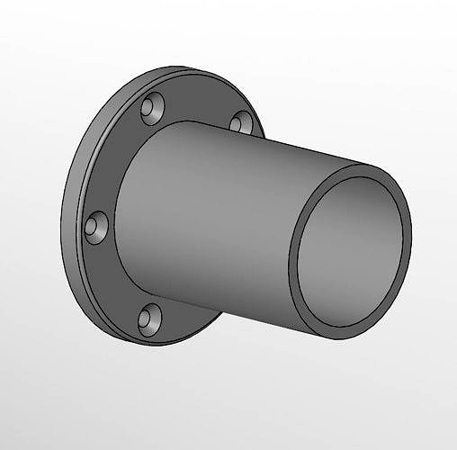 Pipe connector v00 - 3D print model | 3D