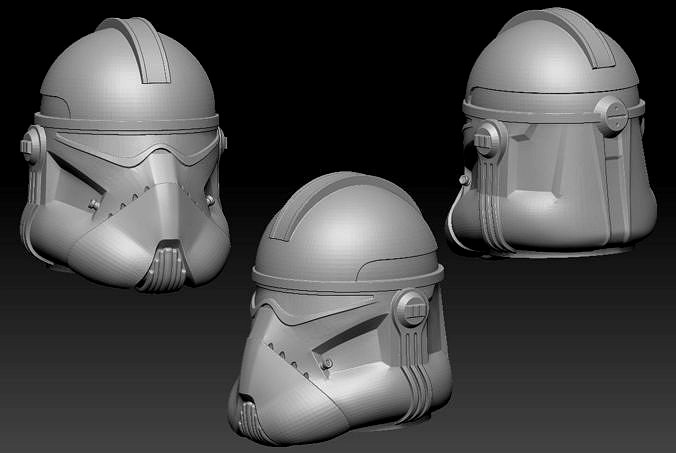 BARC Helmet full size and One12 scale solid helmet model STL | 3D