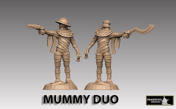 Mummy Duo | 3D