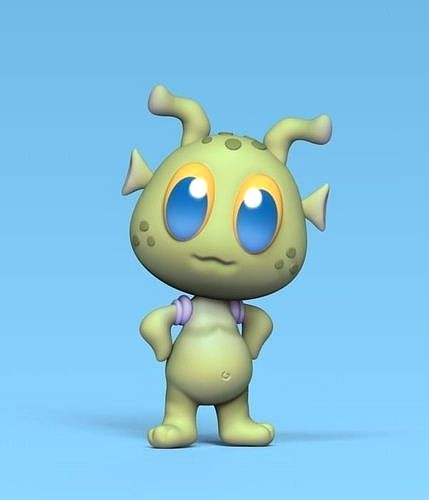 Cute Alien | 3D