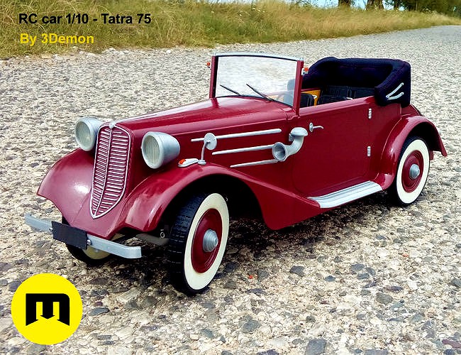 RC model Tatra 75 | 3D