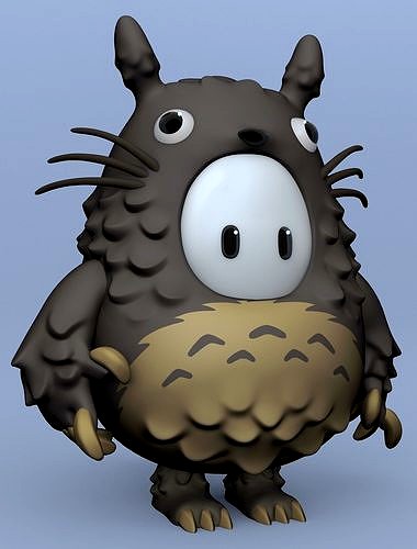 Fall Guys x Studio Ghibli  | 3D