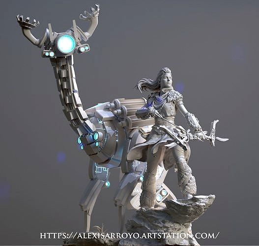 Aloy Horizon Zero Dawn | 3D