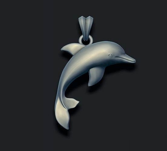 Dolphin pendant | 3D
