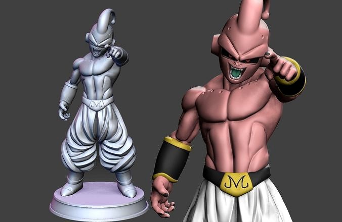 ArtStation - Kid Buu - Majin Buu