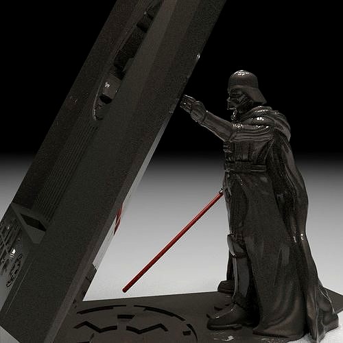 Star Wars phone holder Darth Vader 3D print model Stl file | 3D