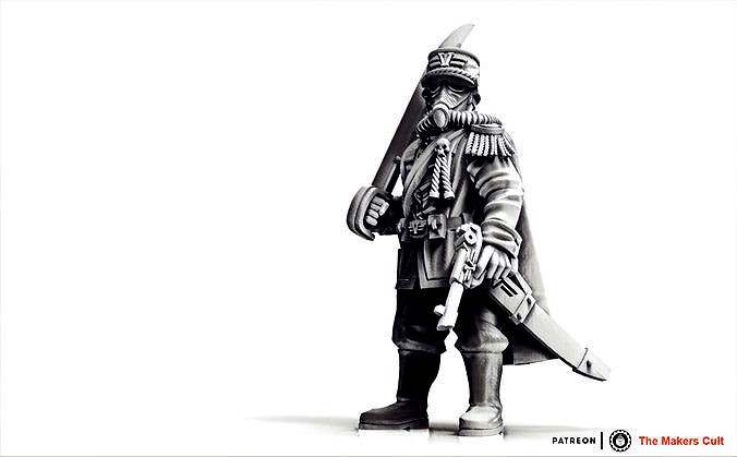 Valour Korps - General Waldemar | 3D