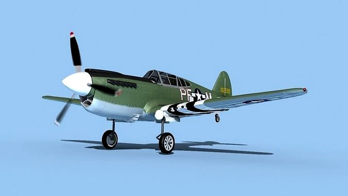 Curtiss P-40F Warhawk V06 USAAF