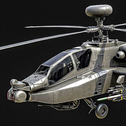 AH-64D Apache Helicopter