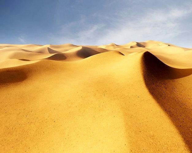 Desert sand dunes