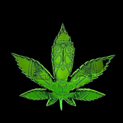 Weed leaf