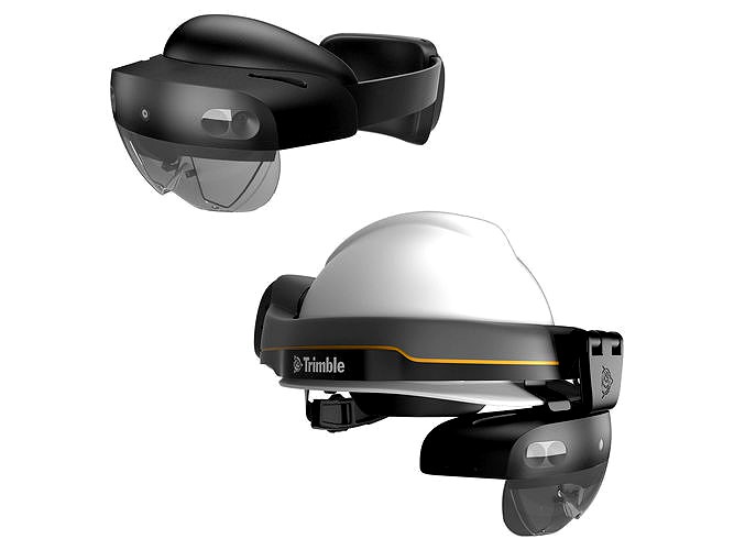 Trimble XR10 and  Microsoft HoloLens 2