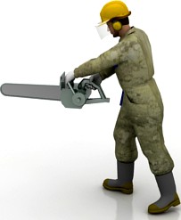 Worker 3D Model