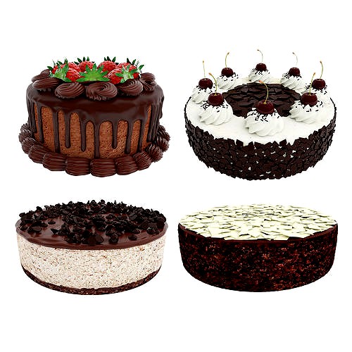 Chocolate cake collection