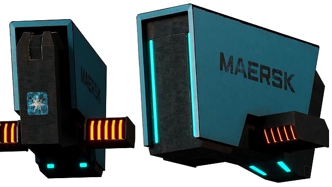 Cargo MAERSK Spaceship