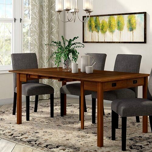 Berkshire Extendable Rubberwood Dining Table