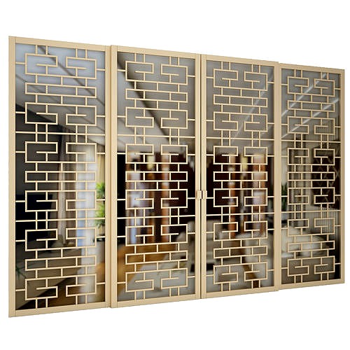 Partition sliding door