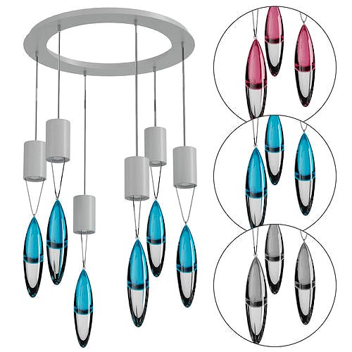 Chandelier Masiero Anima PL6