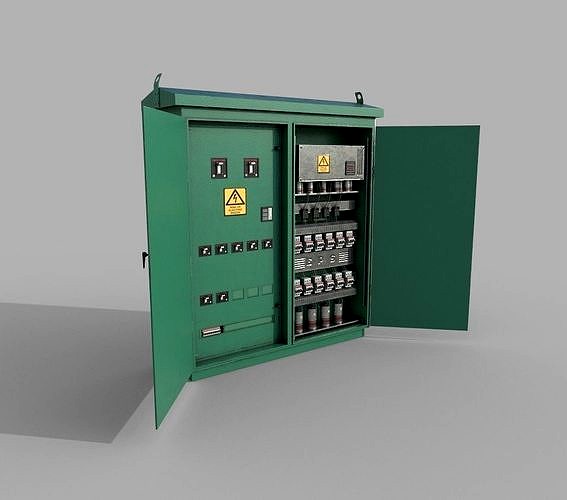 Electric Fuse Box Green