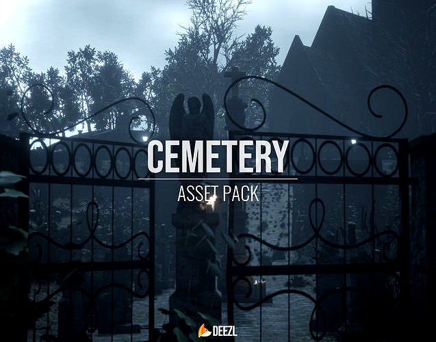 Cemetery Pack - Blender FBX and OBJ