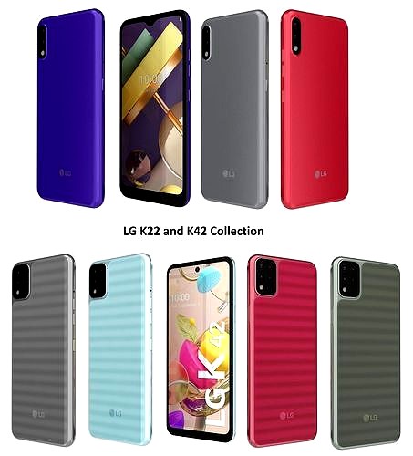 LG K22 and K42 Collection