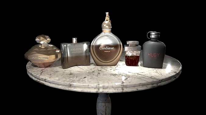 Perfume bottles set