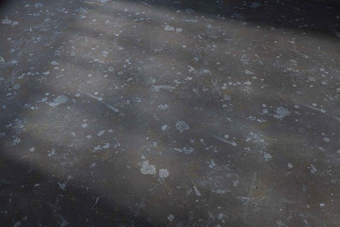 Seamless Grunge Floor with Color Spots Texture 6