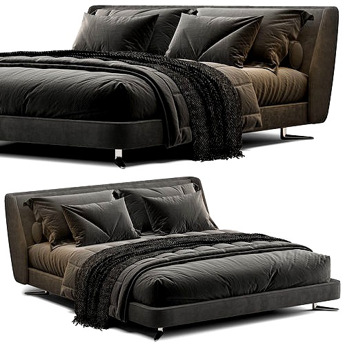 Minotti Spencer Bed