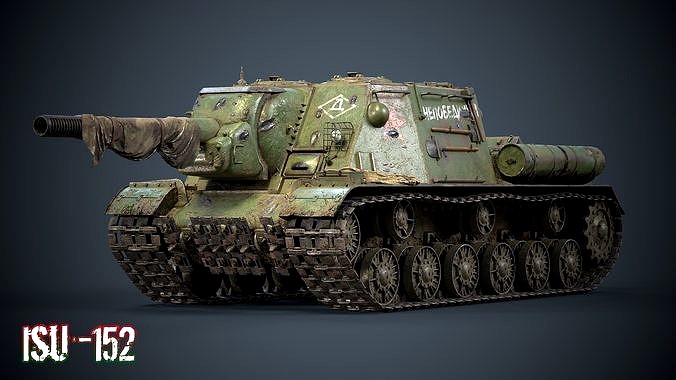 Soviet tank ISU-152 Zveroboi