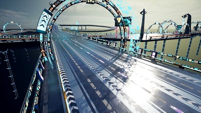 Modular Sci-fi Road
