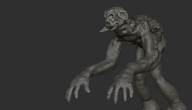Monster hells  munant scullpt