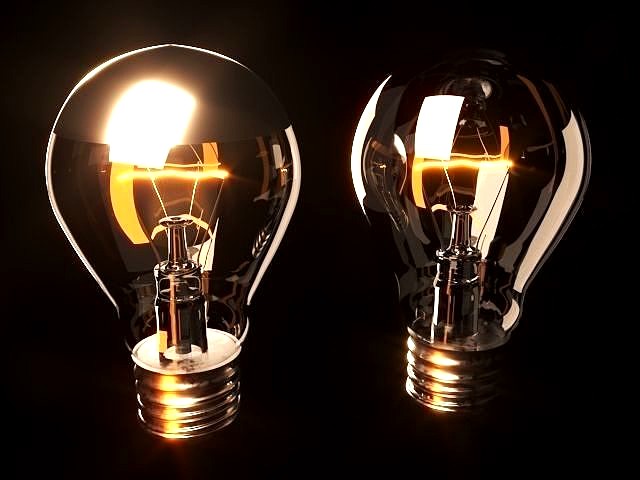 incandescent light bulb