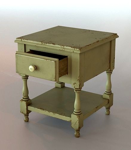 Old Sidebed table