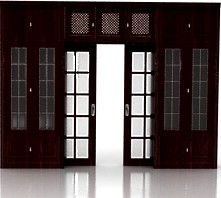 Bookcase 3D Model