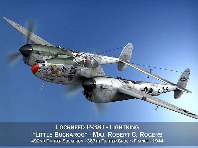Lockheed P-38 Lightning - Little Buckaroo