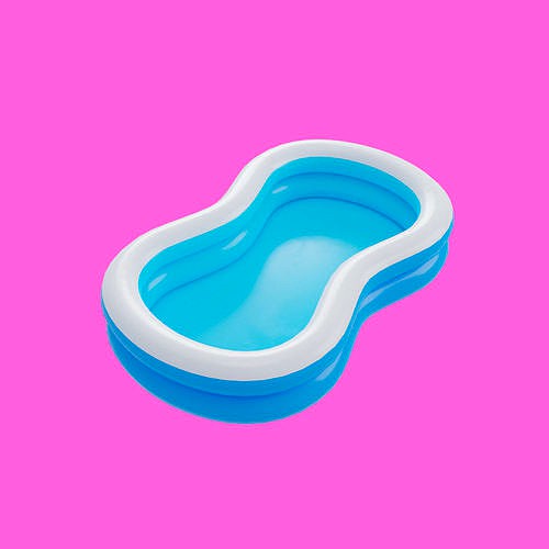 bowed Inflatable pool