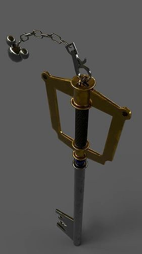 Keyblade Realistic with Substance File