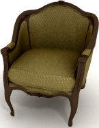 Armchair 3D Model