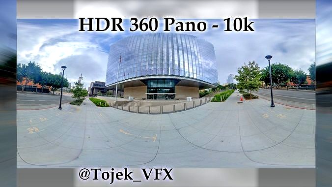 HDR 360 Panorama - DTLA - 22 United States Courthous