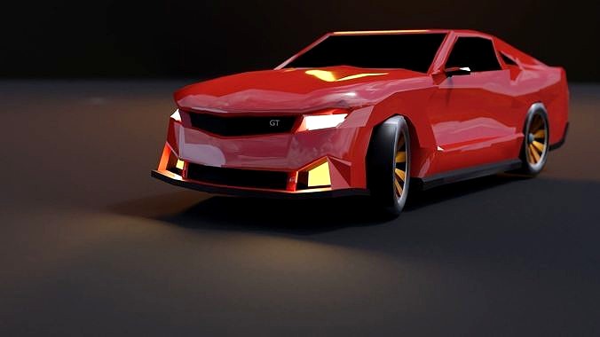 NGT Low Poly Muscle Car