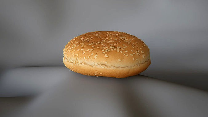 Burger Bun 2 - 3D Scan