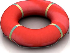 Ring-buoy 3D Model