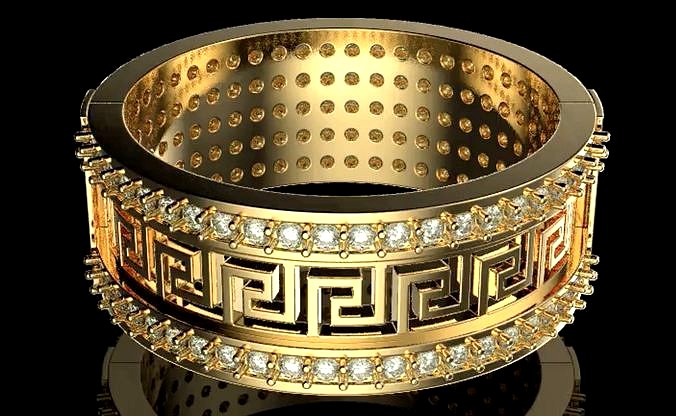 Meander Ring  | 3D