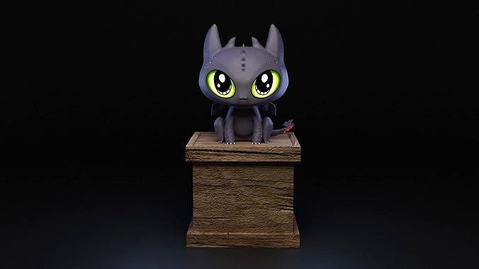 Mini Toothless | 3D