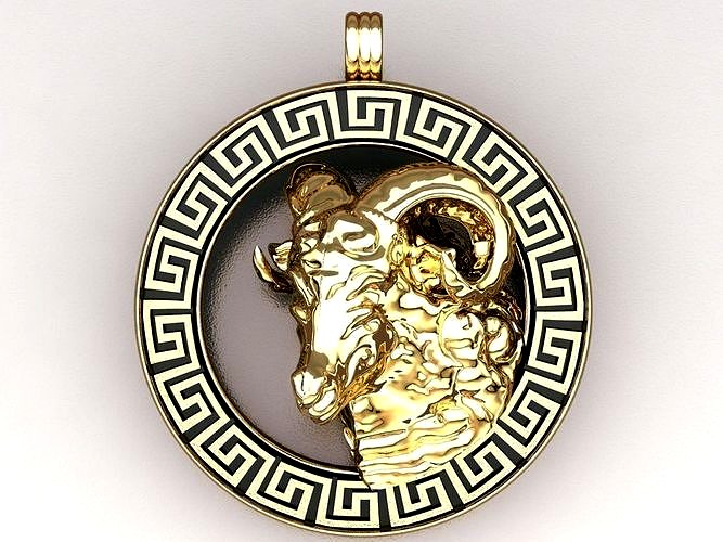 Aries Pendant  | 3D