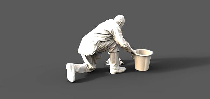 3D Scan Heinz mit Eimer 25 | 3D